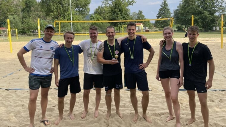 TOP 3 des OM-Beachvolleyballturniers