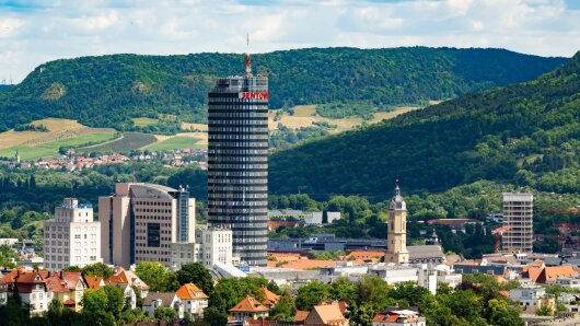 Skyline der Jenaer Innenstadt