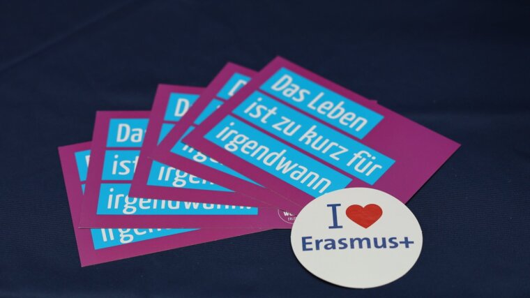 Postkarte Erasmus