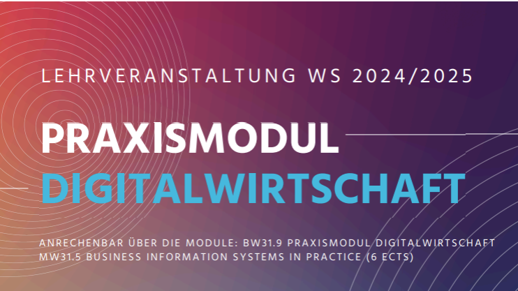 PRAXISMODUL DIGITALWIRTSCHAFT